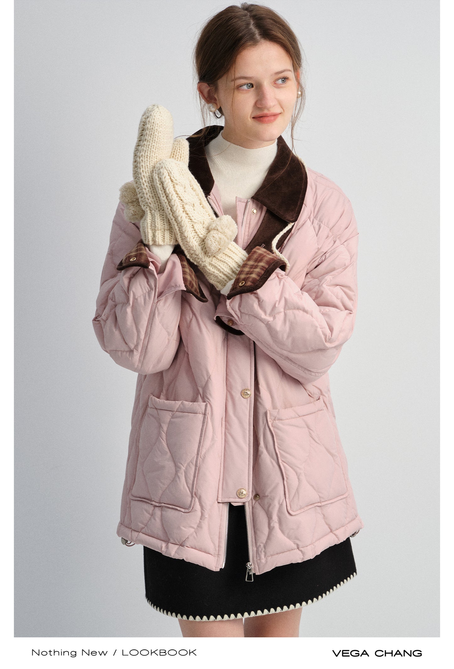 Lightweight Quilted Duck Down Jacket