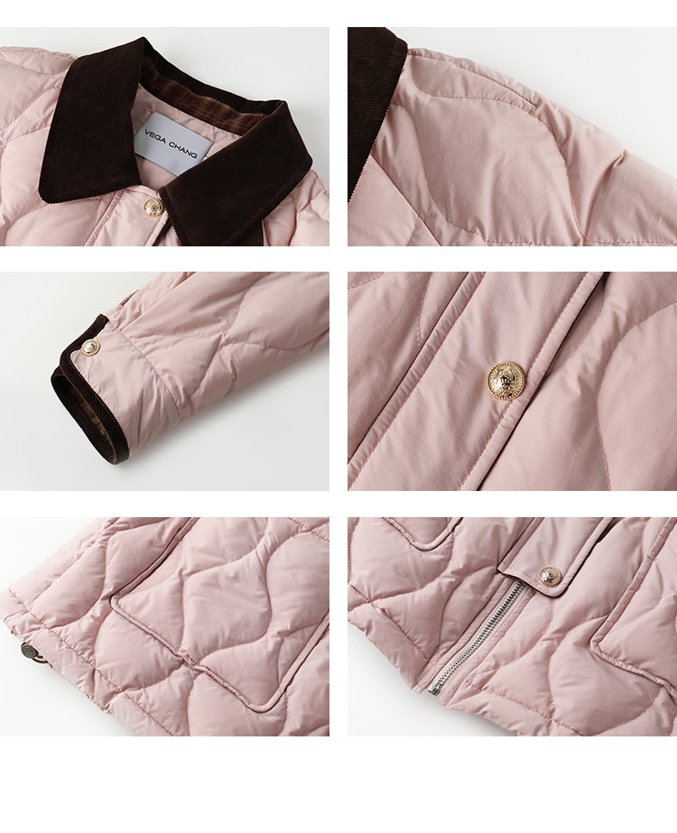 Lightweight Quilted Duck Down Jacket