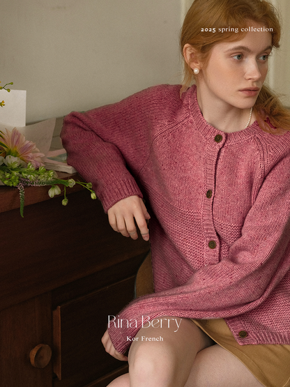 Cozy Patterned Knit Cardigan