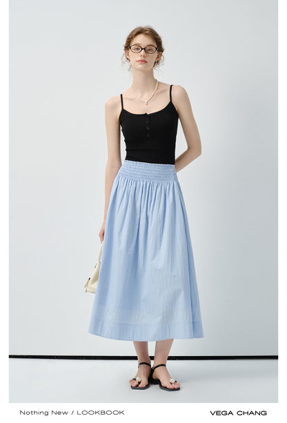Half-Button Padded Camisole Top