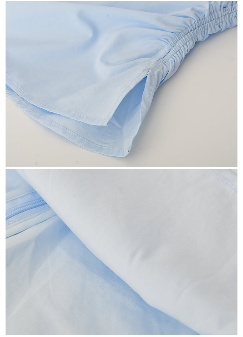Side-Gathered Off-Shoulder Bubble Sleeve Blouse