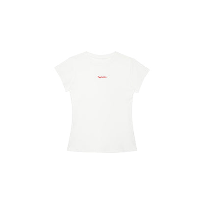Minimalist Embroidered Crewneck T-Shirt