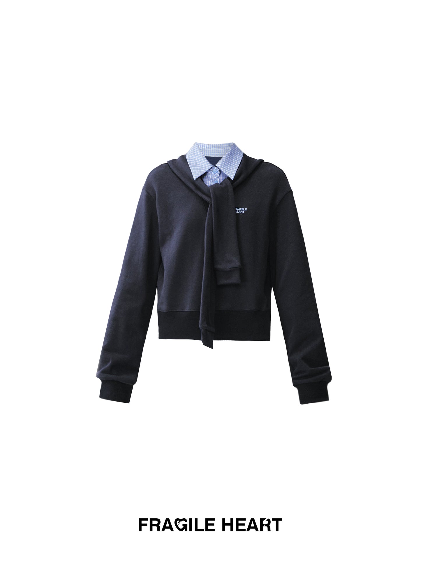 Layered-Look Sweatshirt, A-Line Skort & Barrel-Leg Pants