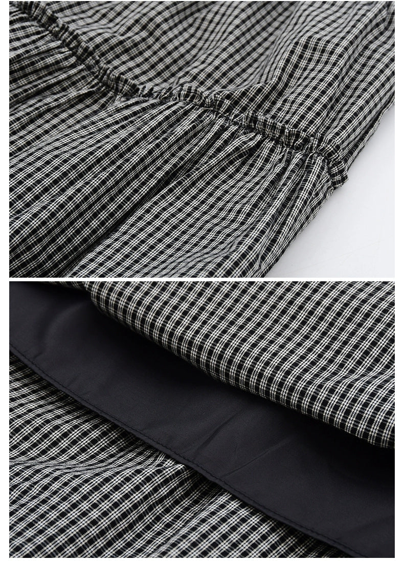 2-Tier Gathered Flare Skirt In 3 Variations