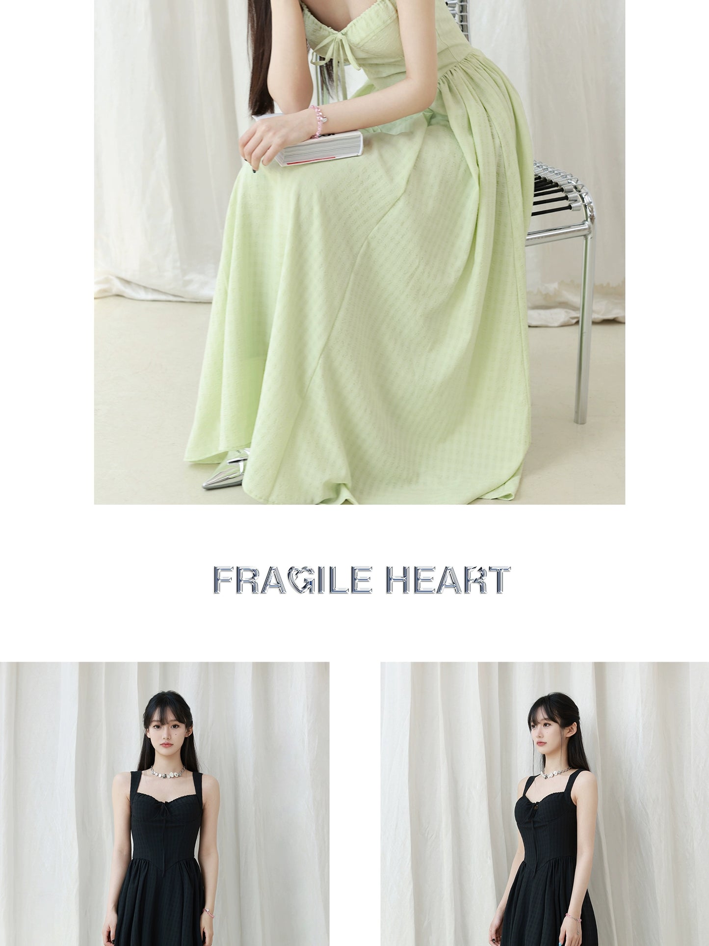 Breathable Elegant Long Dress With Built-In Bra Pads