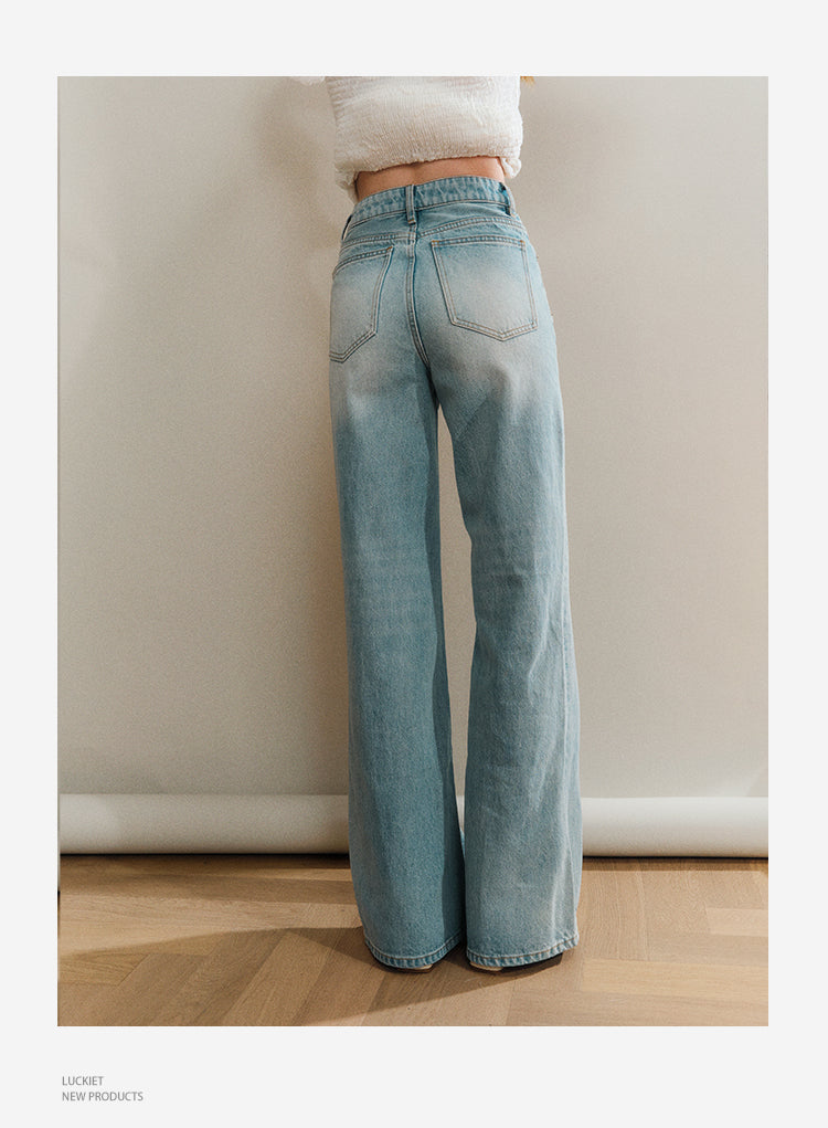 Slightly Flared Shaping Jeans