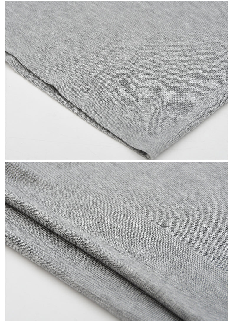 Knit T-Shirt With Lace Patch