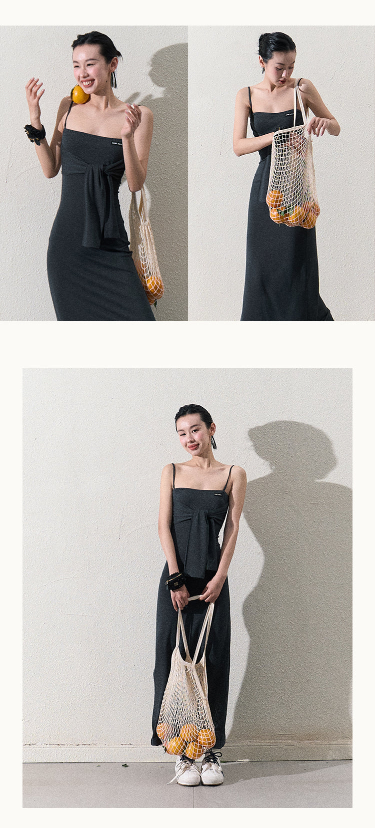Sporty Casual Tube Dress With Straps In Two Lengths