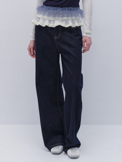 Straight-Leg Casual Jeans In Two Variants
