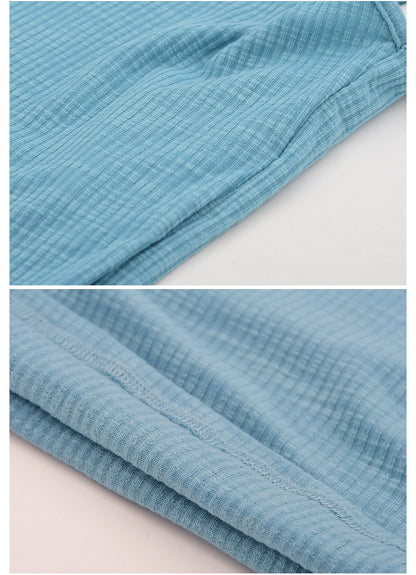 Faux Layered Tee With Single Strap