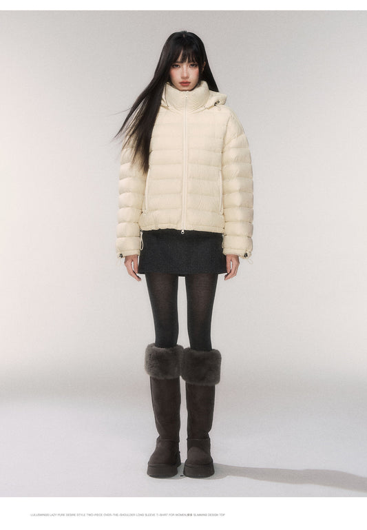 90% White Duck Down Puffer Jacket
