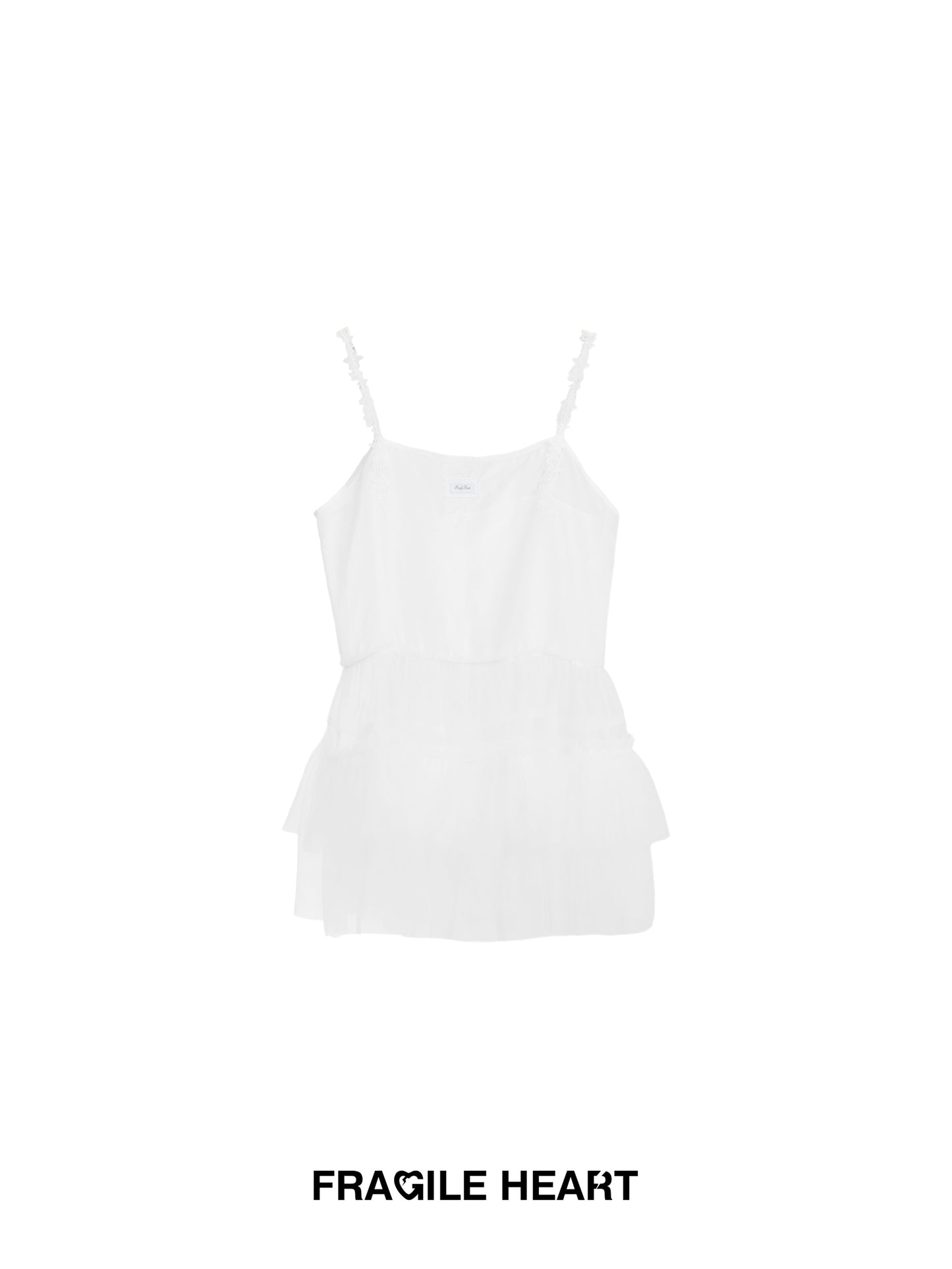 Two-Way Sheer Tulle Camisole For Layering