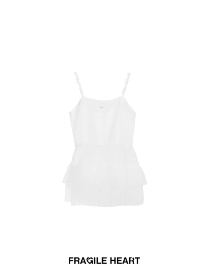 Two-Way Sheer Tulle Camisole For Layering