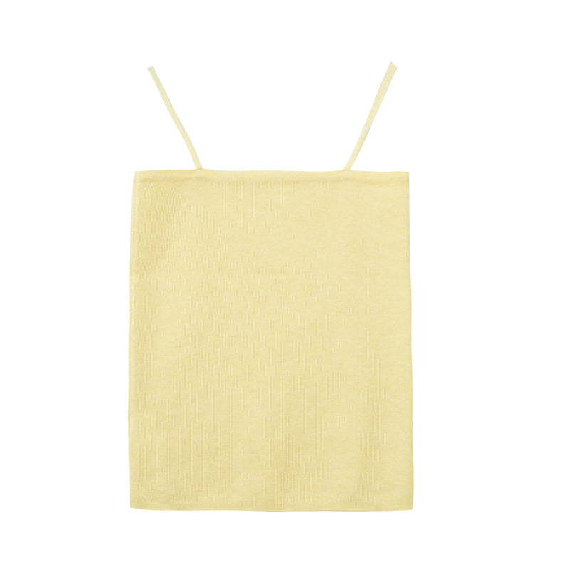 Sheer Shirt With Rounded Hem & Tube Cami Top