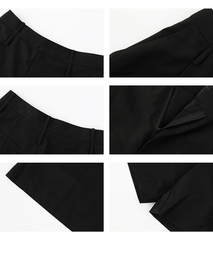 Casual High-Waist Tuck Shorts