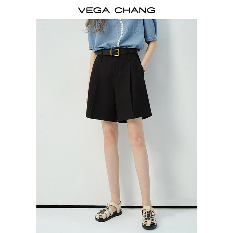 Casual High-Waist Tuck Shorts