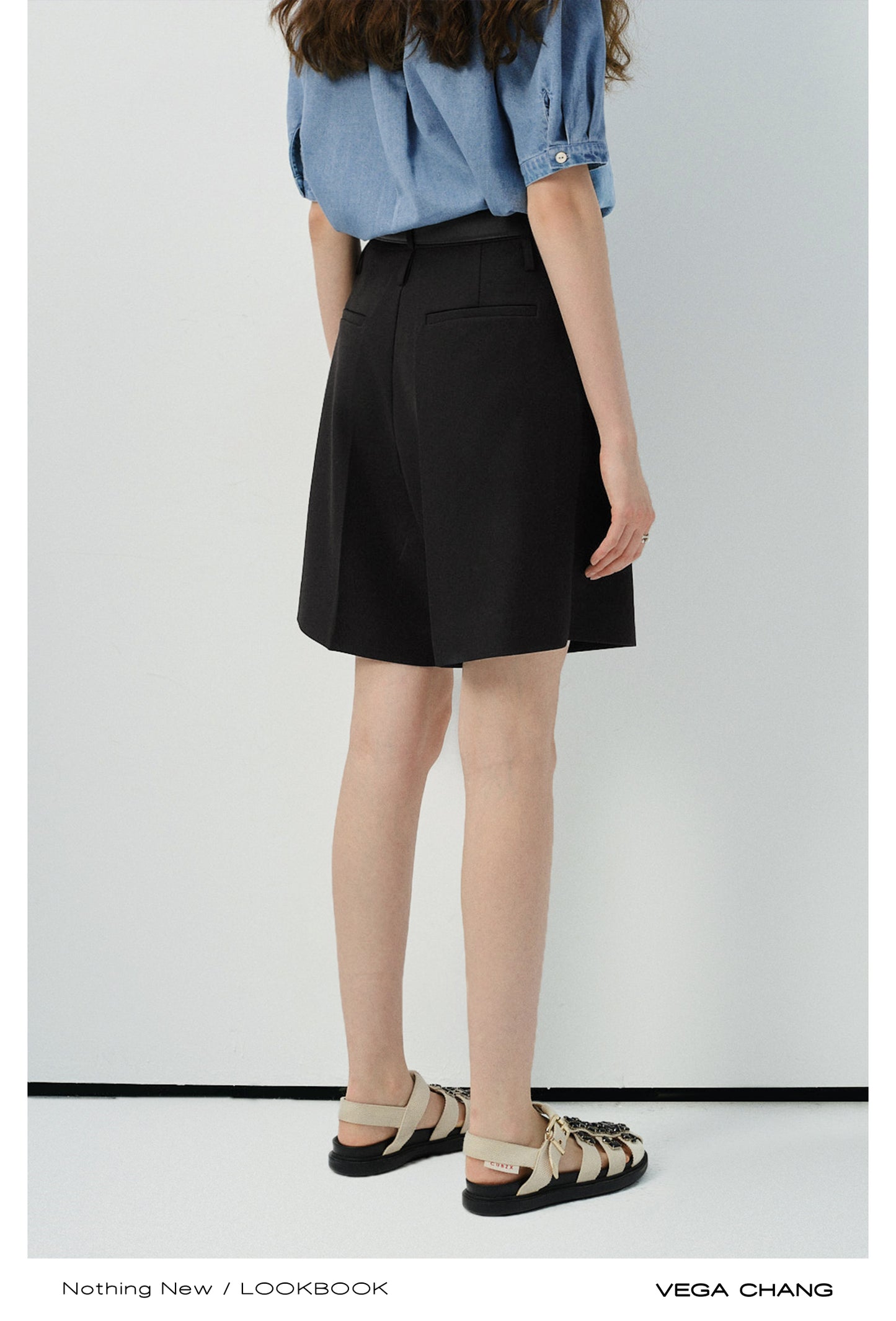 Casual High-Waist Tuck Shorts