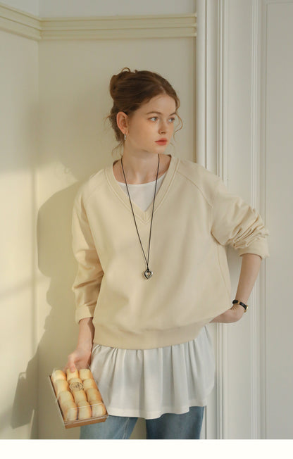 Asymmetric Peplum T-Shirt