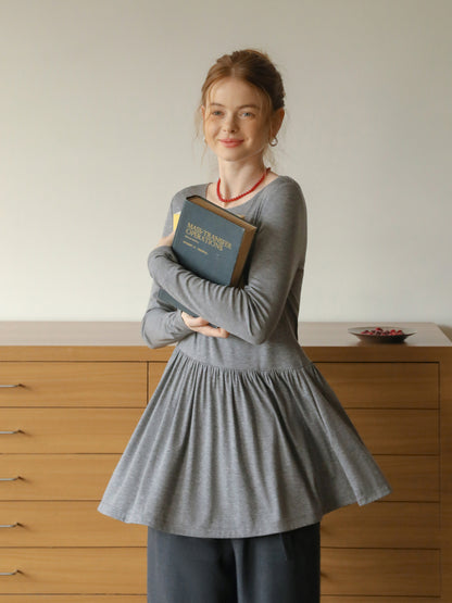 Asymmetric Peplum T-Shirt