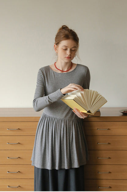 Asymmetric Peplum T-Shirt