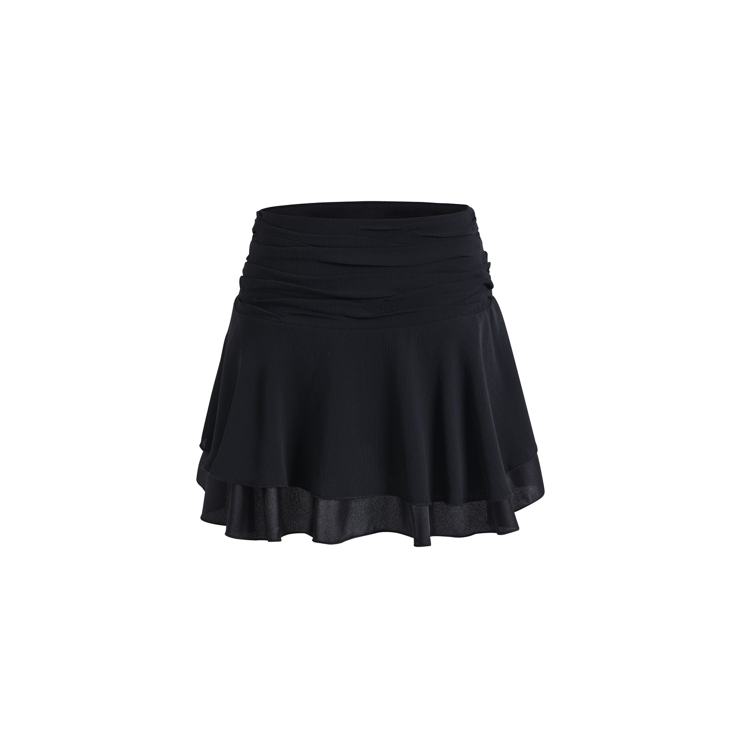Sleeveless Crop Top With Scarf Detail And Matching Skirt
