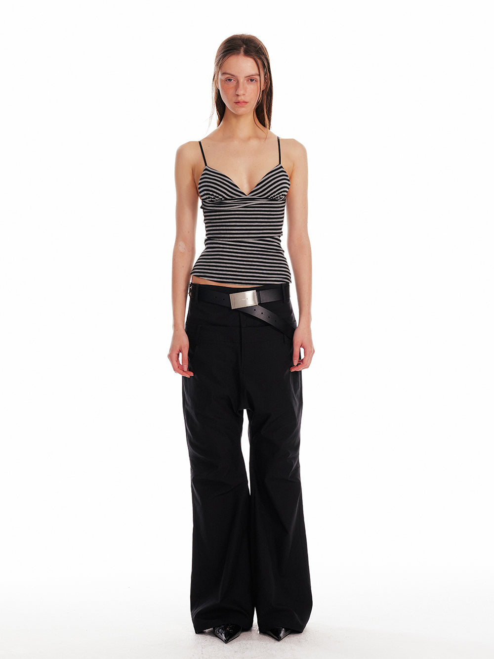 Fitted Camisole Top With Triangle Cups