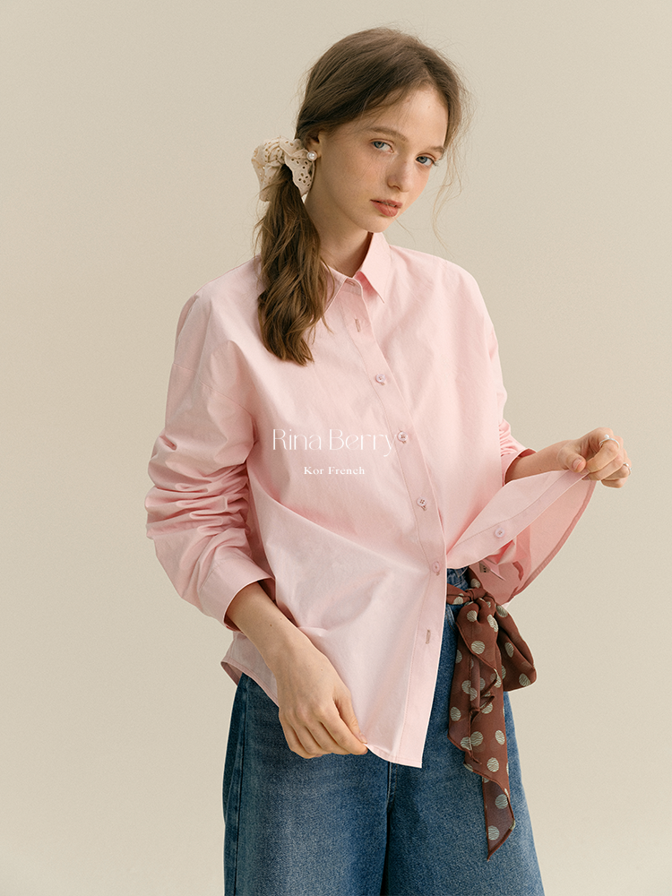 Classic Pure Cotton Shirt In Various Colors