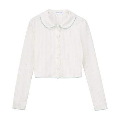 Pointelle Cotton Cardigan & Cami Dress with Shorts