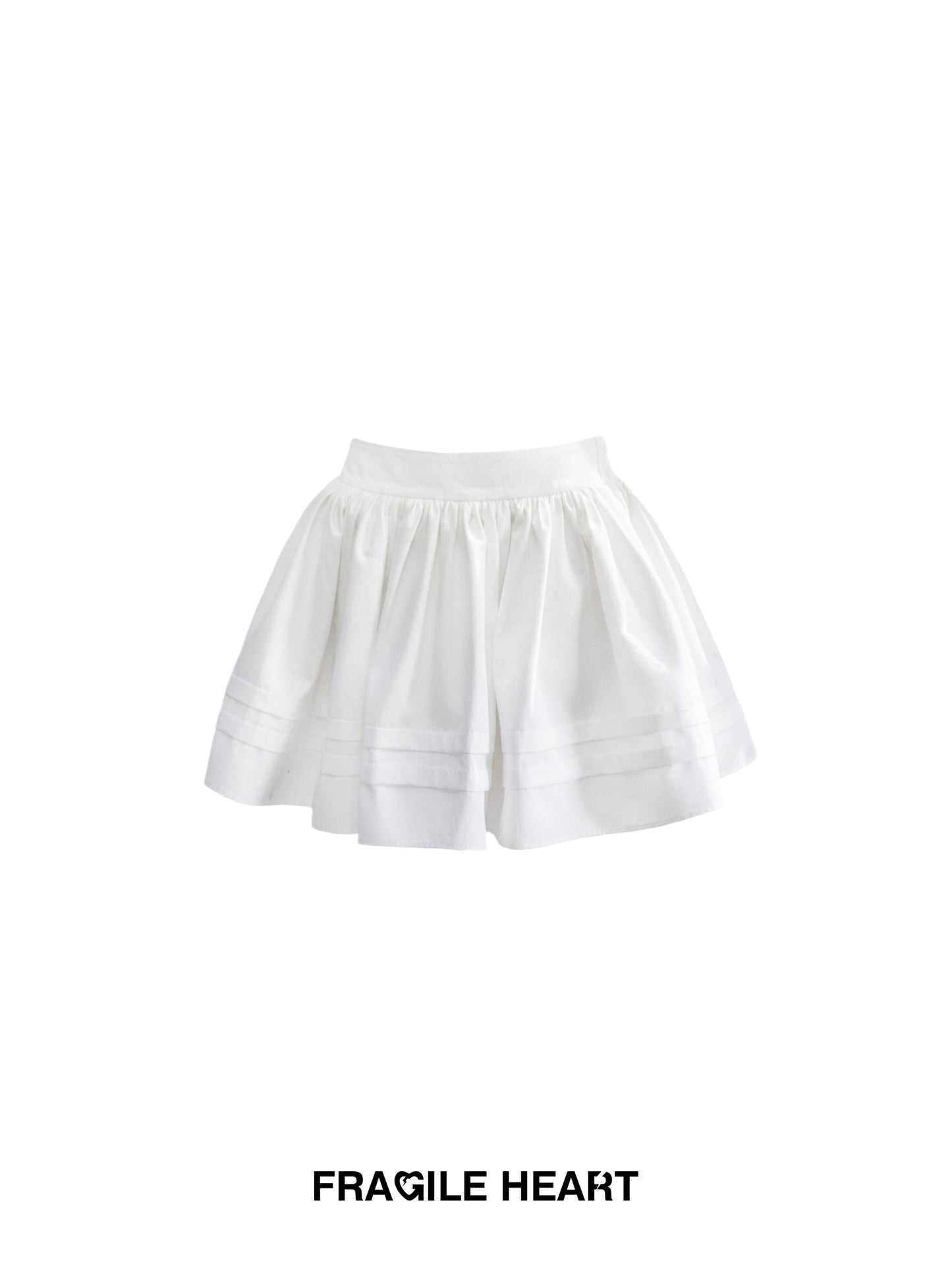 Cuffed Sleeve Ruffle Neck Cardigan & Skirt