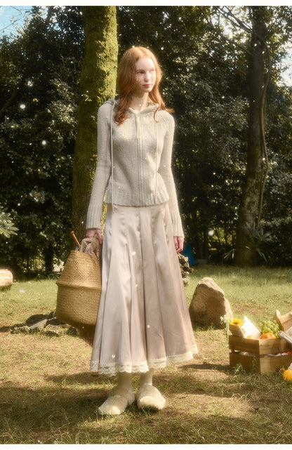 Lustrous Silky Satin Maxi Skirt In 3 Colors