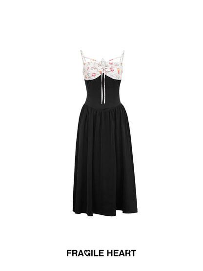 Floral Paneled Summer Dress