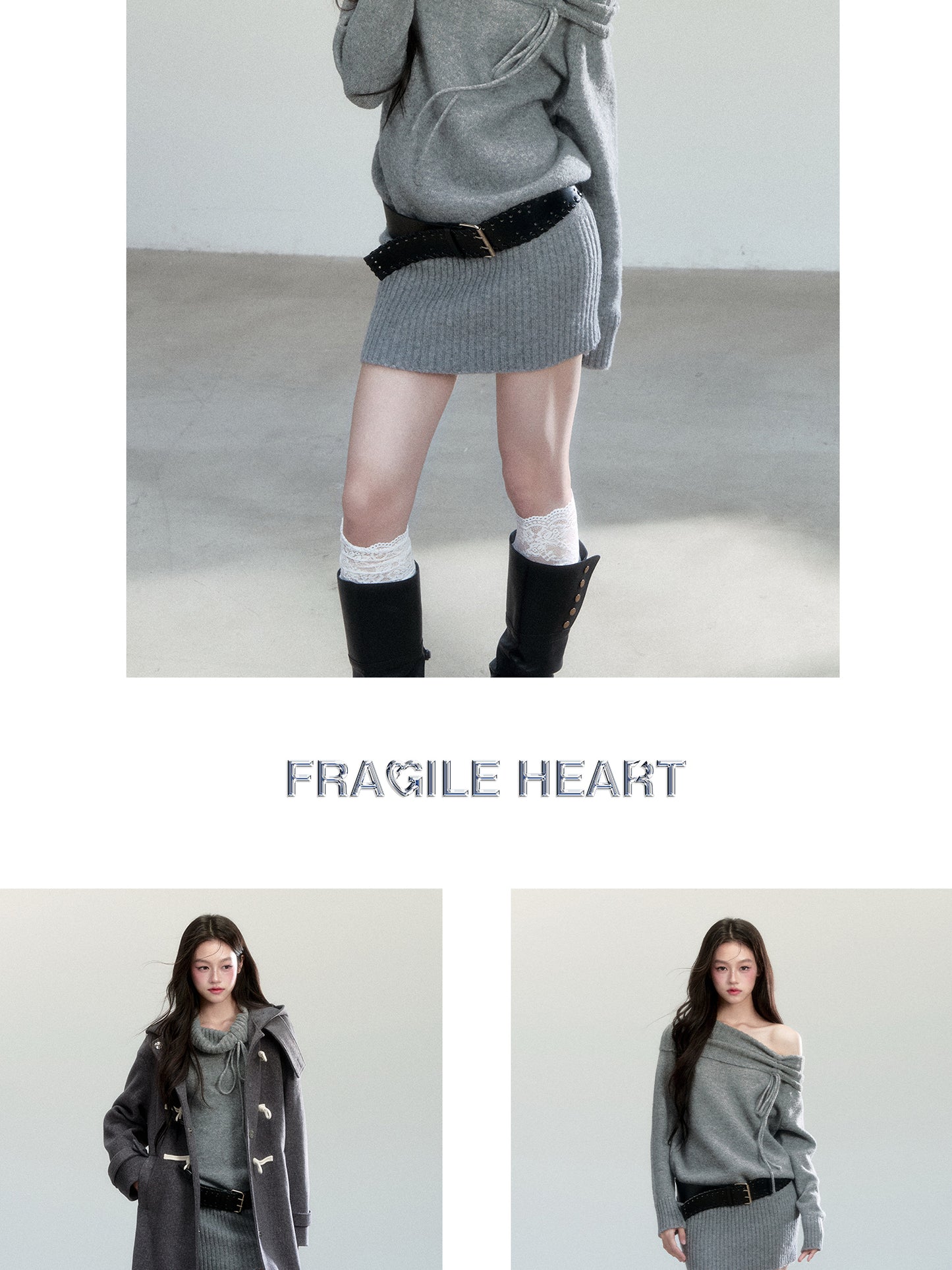 One-Shoulder Knit Bodycon Dress