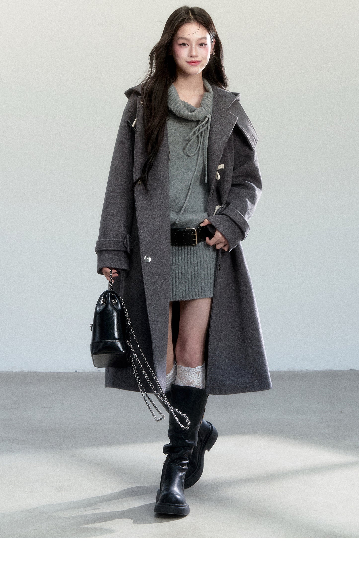 One-Shoulder Knit Bodycon Dress