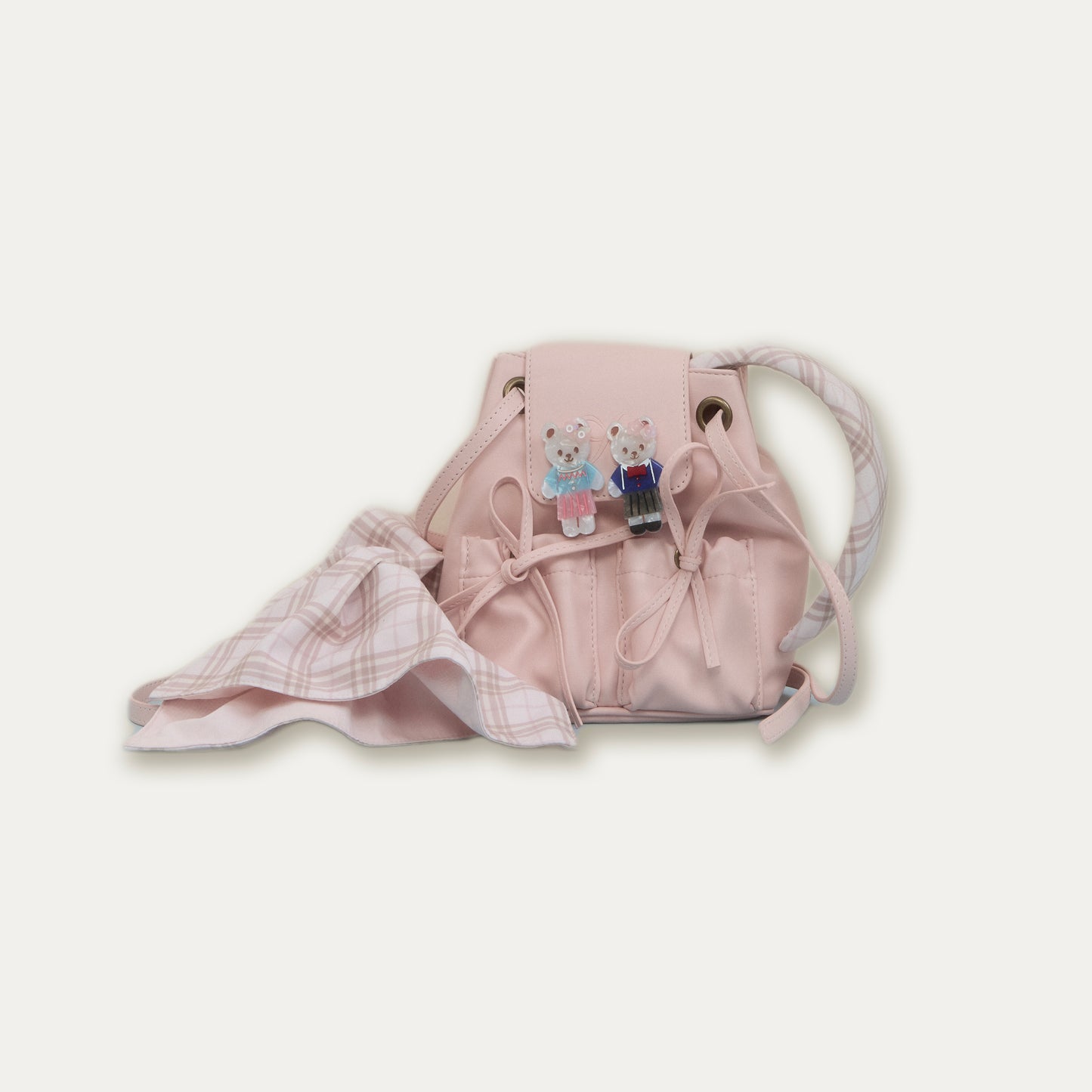 Faux Leather Backpack In 3 Colors