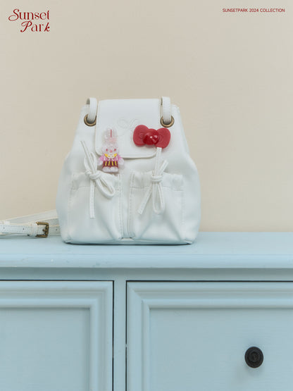 Faux Leather Backpack In 3 Colors