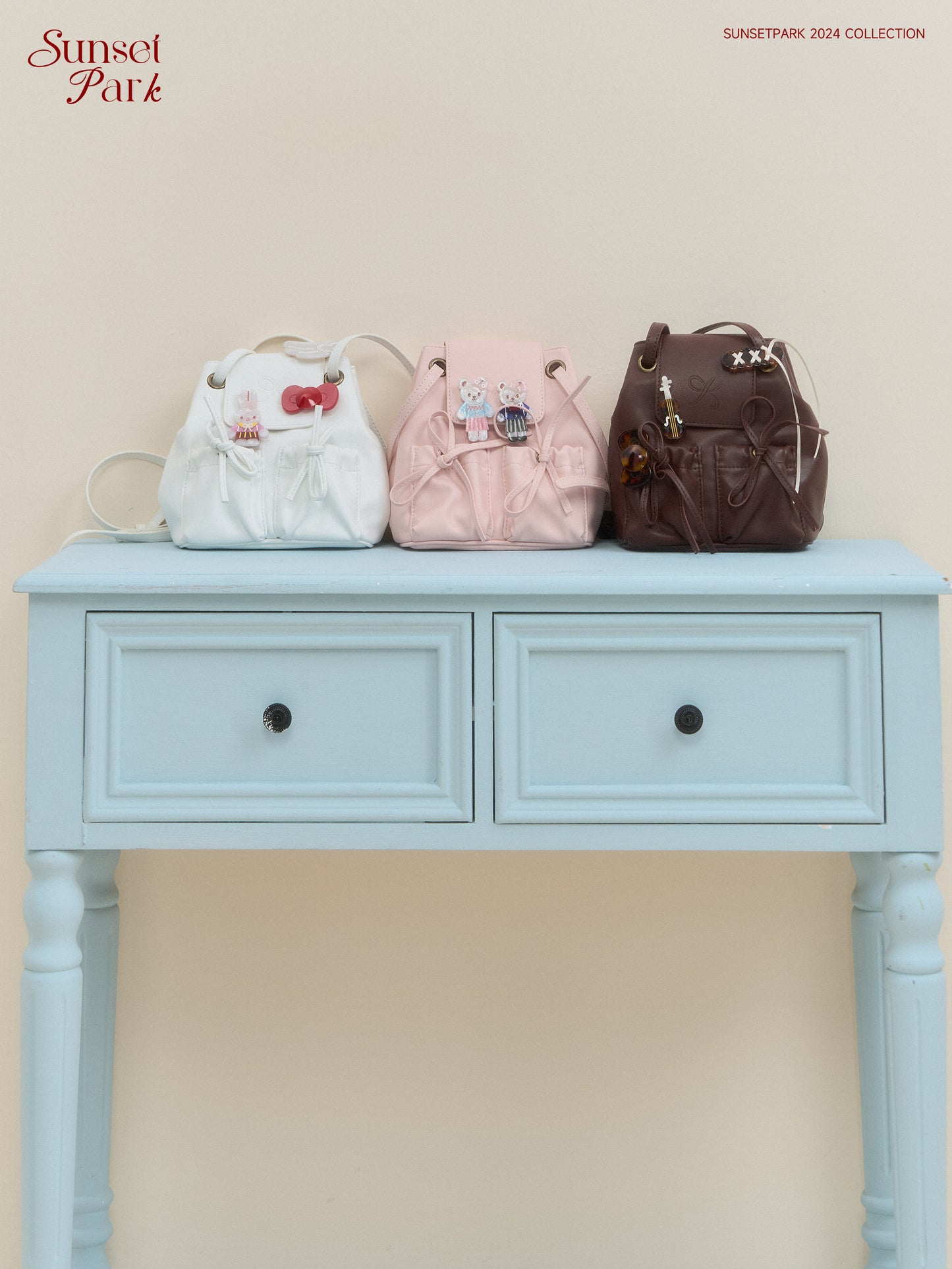 Faux Leather Backpack In 3 Colors